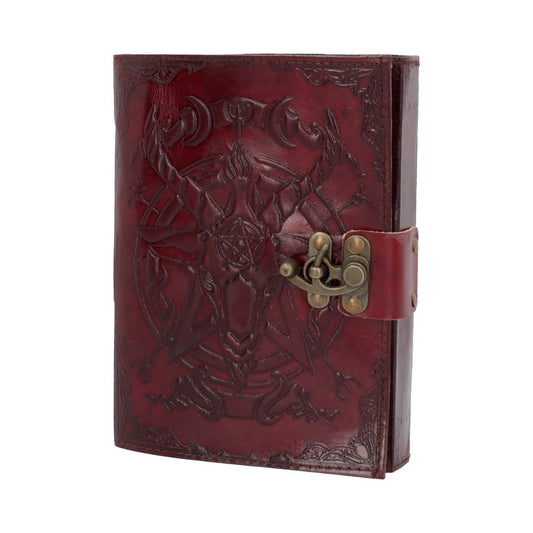 Baphomet Leather Journal 15x21cm