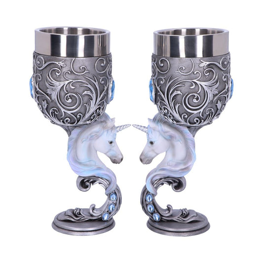 Enchanted Hearts Goblets 18.5cm (Set of 2)