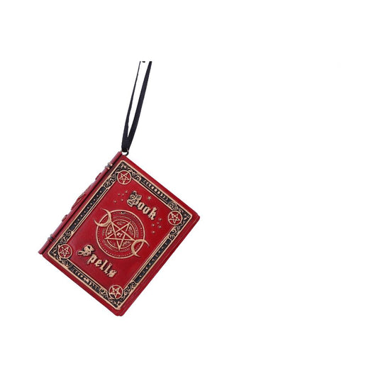 Book of Spells Hanging Ornament 7cm