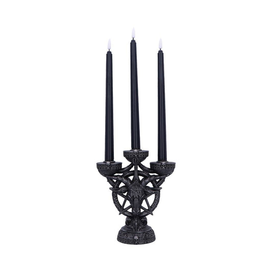 Baphomet's Radiance Candelabra 46cm