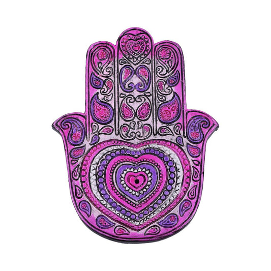 Hamsa's Love Incense Burner 12.5cm (Set of 4)