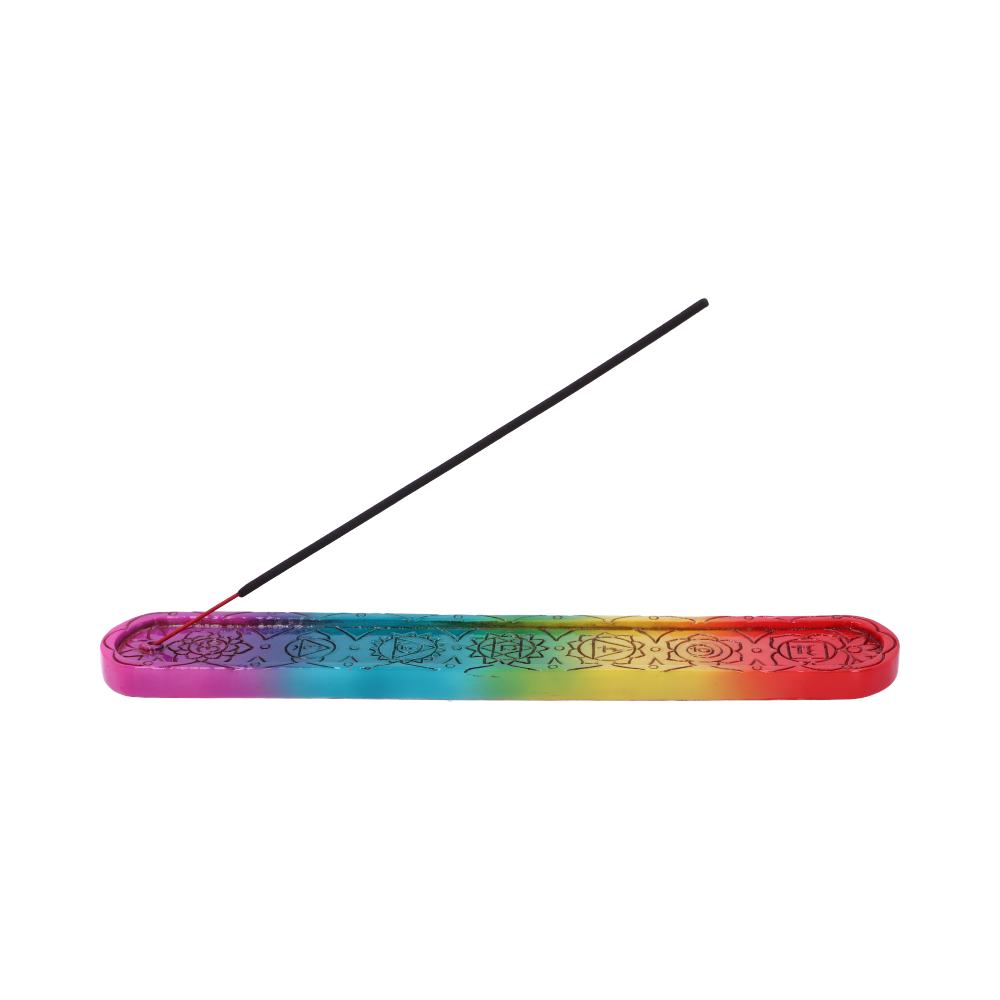 Rainbow Chakra Incense Burner 26cm (Set of 4)